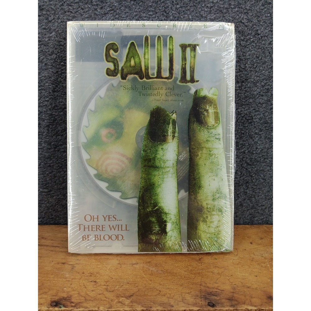 Saw II 2 (DVD, 2006,‎ Widescreen Edition) BRAND NEW SEALED Horror Scary Film